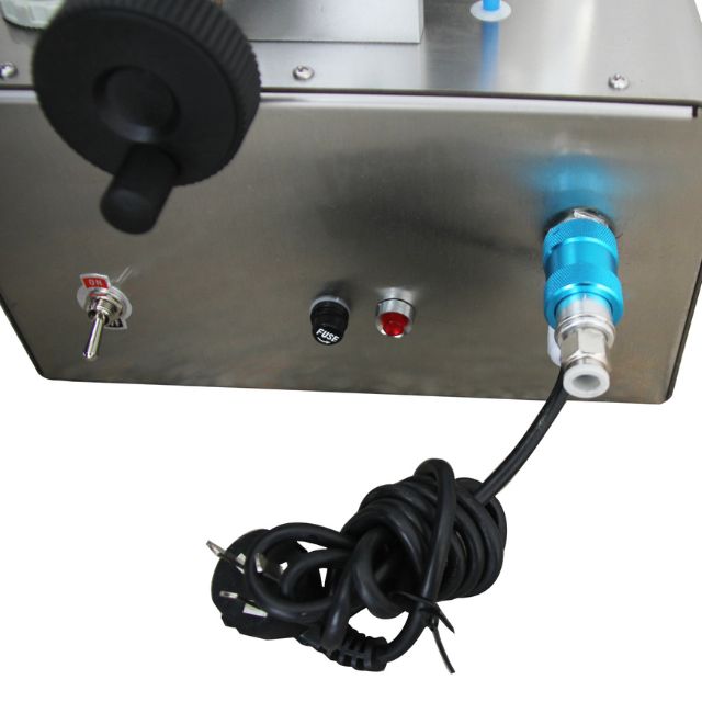Semi-Automatic Paste Filling Machine With Mixing Hopper (500-3000ml) GW-1 (500-3000ml)