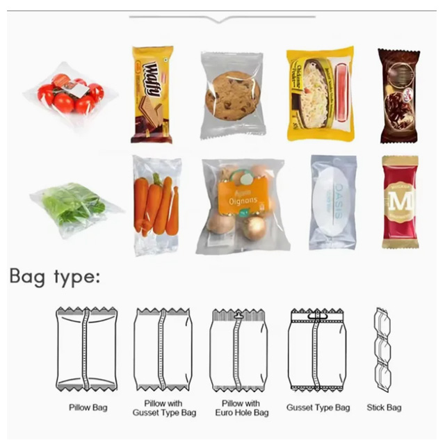 Pillow Packing Machine Up Film DZB350U