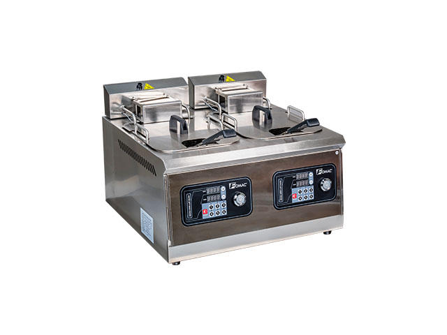 Double Tank Auto Lift Deep Fryer Desktop FRY-EAL142